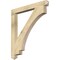 Ekena Millwork Imperial Arts & Crafts Rough Sawn Bracket, Douglas Fir, 4"W x 40"D x 44"H BKT04X40X44IMP03RDF - alternate 1